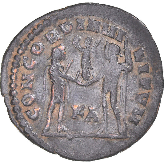 Moneta, 
  
  Galeriusz, 
  
  Æ frakcja promieniowania