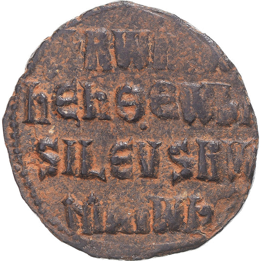 Moneta, 
  
  Konstantyn VII z Romanem I, 
  
  Follis