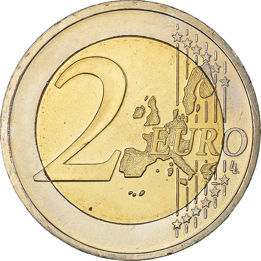 Österreich, 
  
  2 euro, 
  
  Staatsvertrag