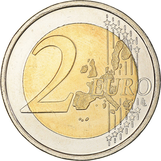 Finlandia, 
  
  2 euro, 
  
  60. Jahrestag