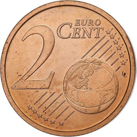 Watykan, 
  
  2 eurocenty, 
  
  Jan Paweł II