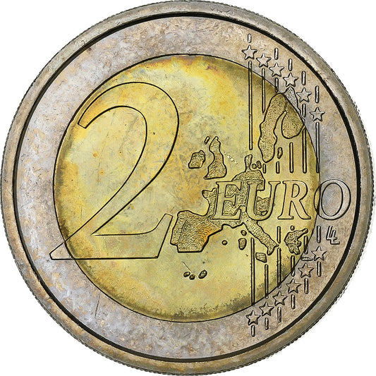 włoski, 
  
  2 euro, 
  
  Europäische Verfassung