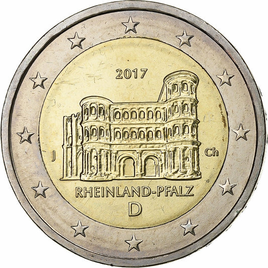 Niemcy, 
  
  Henri, 
  
  2 euro