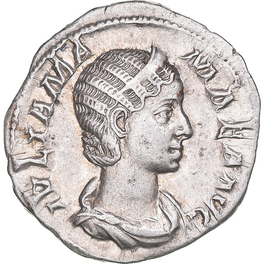 Moneta, 
  
  Julia Mamaea, 
  
  Denar