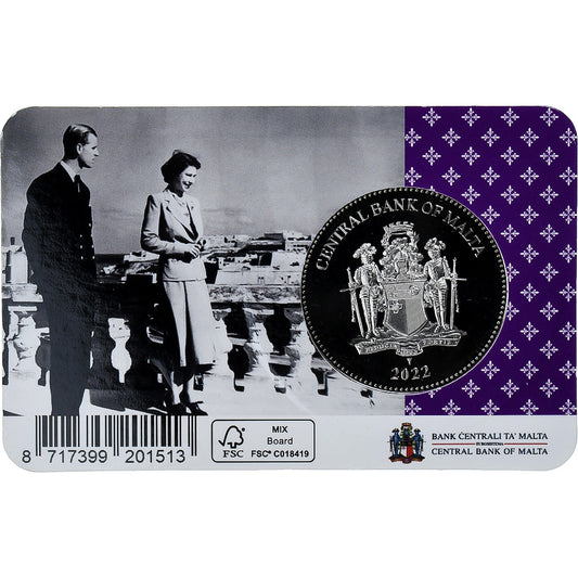 Malta, 
  
  Elżbieta II., 
  
  25 euro
