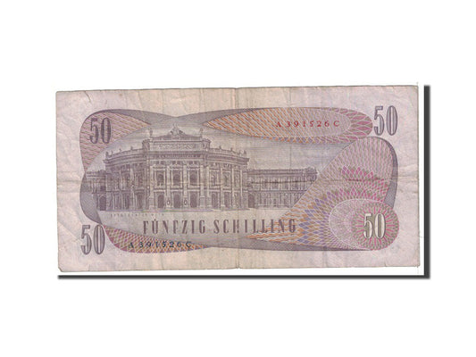 Banknot, 
  
  Austria, 
  
  50 szylingów