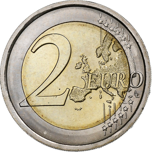 włoski, 
  
  2 euro, 
  
  Arma dei Carabinieri