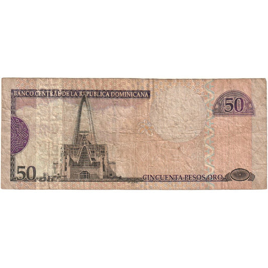 Dominikana, 
  
  50 peso Oro, 
  
  2004