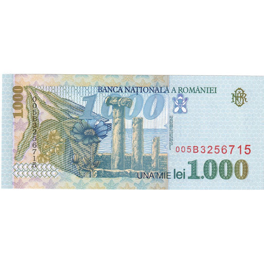 Rumunia, 
  
  1000 lei, 
  
  UNC(65-70)