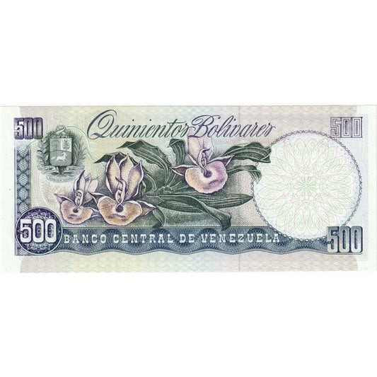 Wenezuela, 
  
  500 boliwarów, 
  
  1995-06-05