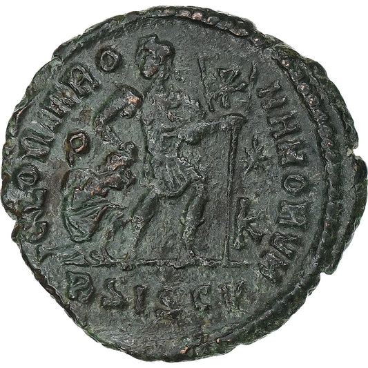 Walentynian I, 
  
  Follis, 
  
  367-375