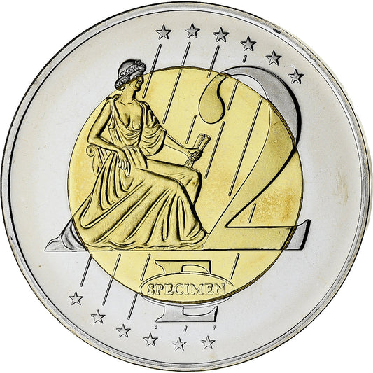 Wielka Brytania, 
  
  2 euro, 
  
  Fantasie-Euro-Muster