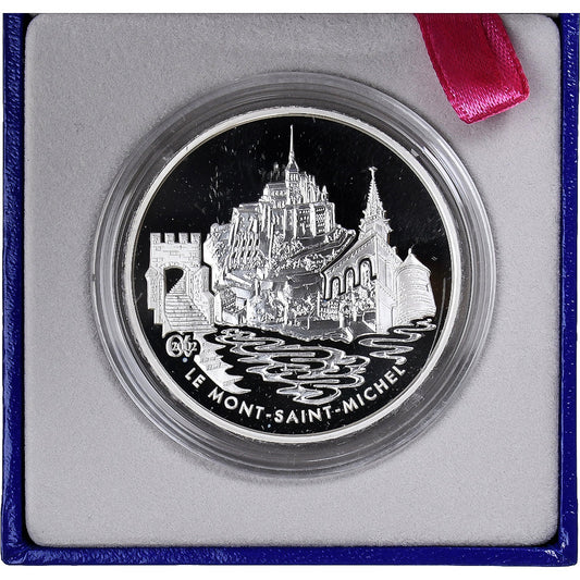 Francja, 
  
  1-1/2 Euro, 
  
  Mont Saint-Michel
