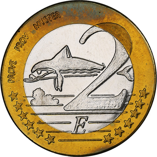 Kreta, 
  
  2 euro, 
  
  Fantasie-Euro-Muster