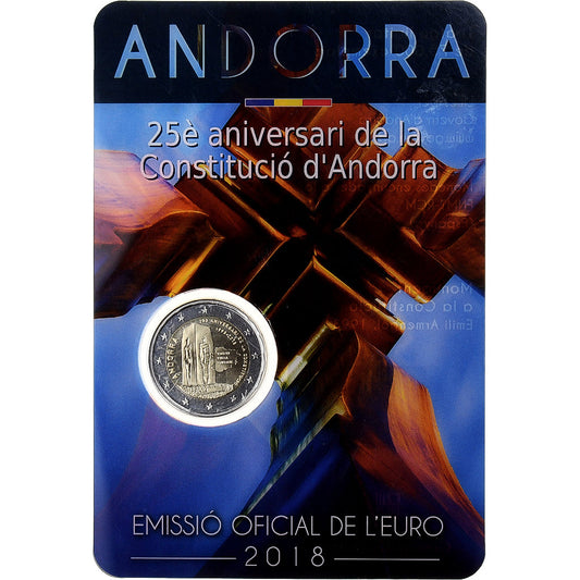 Andora, 
  
  2 euro, 
  
  Verfassung