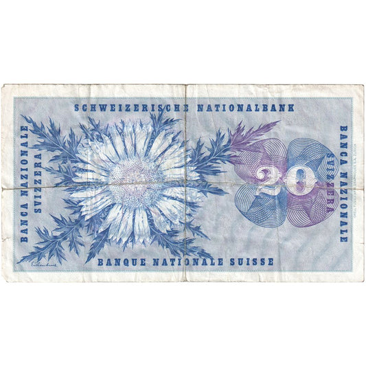 Szwajcaria, 
  
  20 Frankena, 
  
  10.02.1971