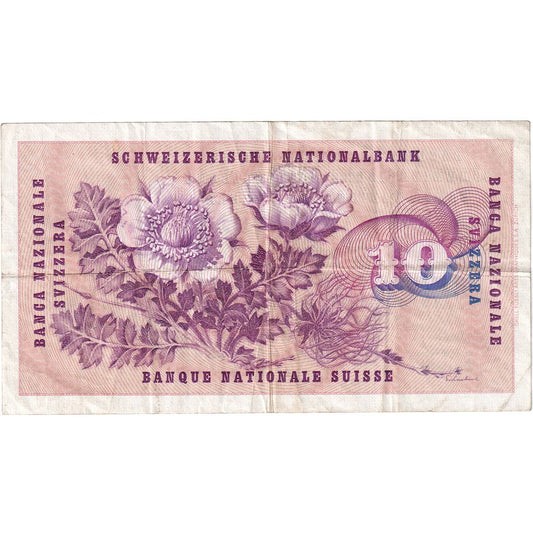 Szwajcaria, 
  
  10 Frankena, 
  
  26.10.1964