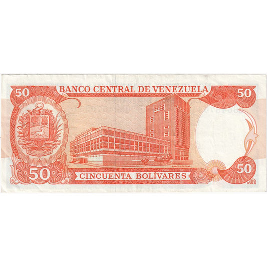 Wenezuela, 
  
  50 boliwarów, 
  
  1995-06-05
