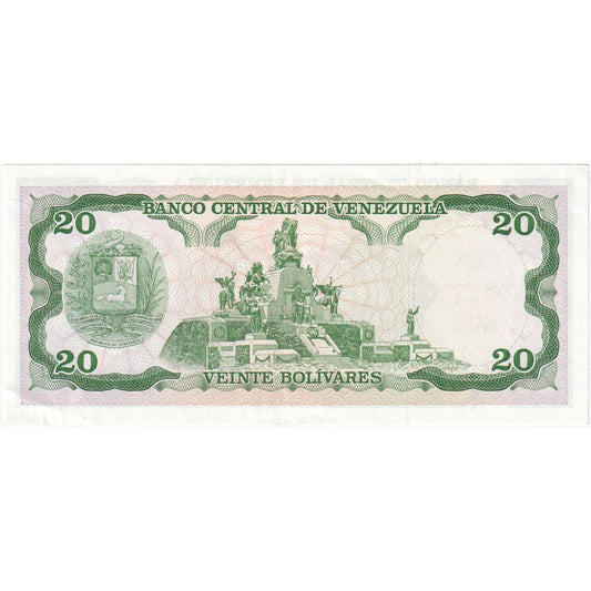 Wenezuela, 
  
  20 boliwarów, 
  
  1995-06-05