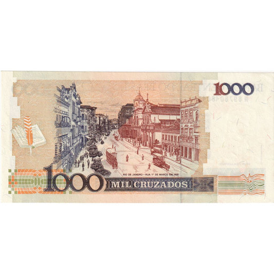 Brazylia, 
  
  1000 Cruzados, 
  
  KM:213b