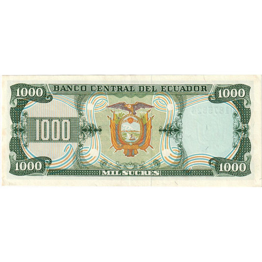 Ekwador, 
  
  1000 Sucre, 
  
  29.09.1986