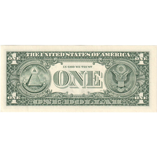 Stany Zjednoczone, 
  
  1 dolar, 
  
  UNC(65-70)