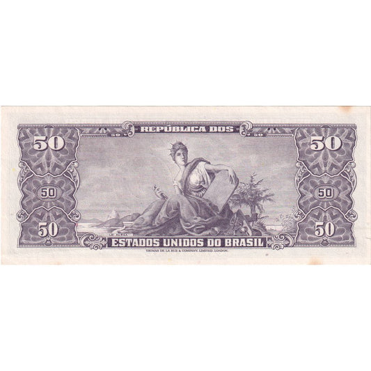 Brazylia, 
  
  5 Centavo na 50 Cruzeiros, 
  
  UNC(65-70)