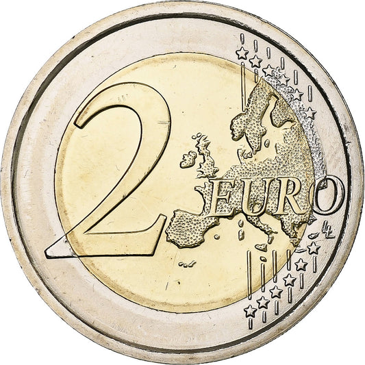 włoski, 
  
  2 euro, 
  
  60. Jahrestag des Ministers de la santé