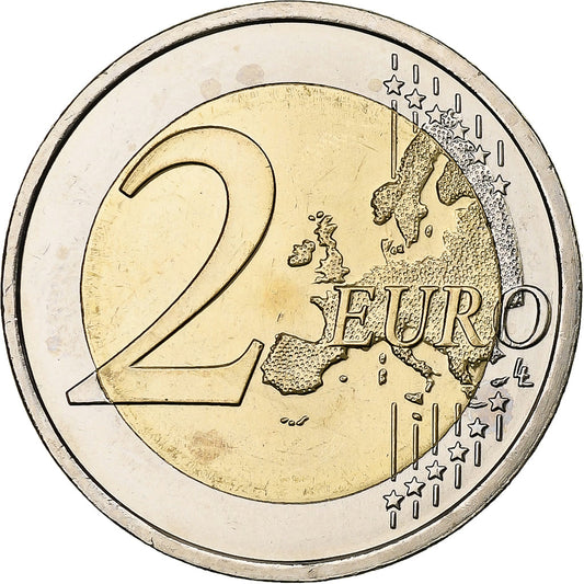 Portugalia, 
  
  2 euro, 
  
  Einführung in den Euro