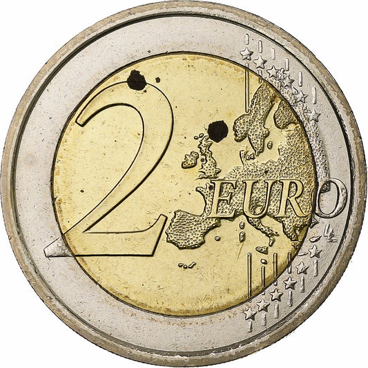 włoski, 
  
  2 euro, 
  
  Unia Gospodarcza i Monetarna