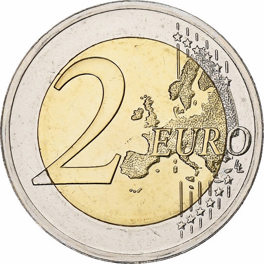 Estland, 
  
  2 euro, 
  
  Unabhängige baltische Staaten