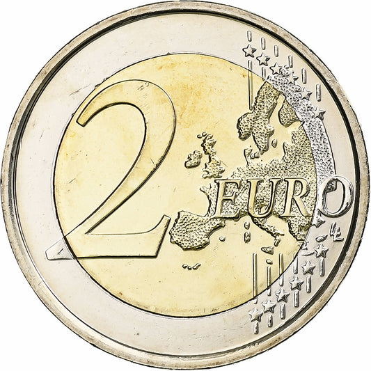 Belgia, 
  
  2 euro, 
  
  Hundertjahrfeier des Ersten Weltkriegs