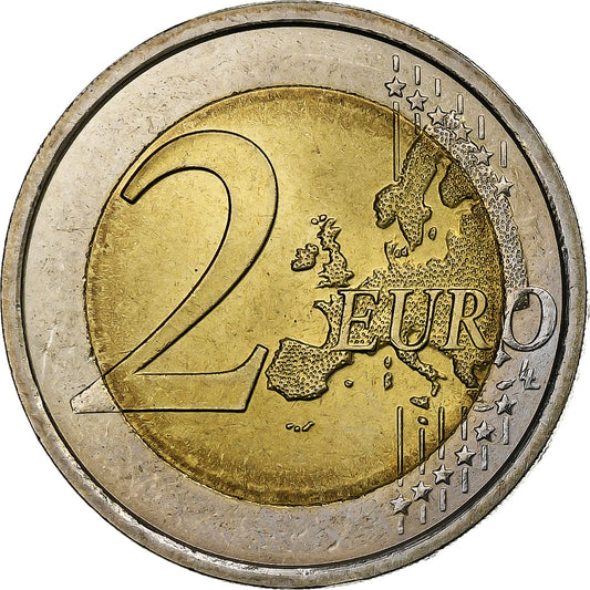 włoski, 
  
  2 euro, 
  
  Vertrag von Rom