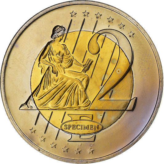 Słowenia, 
  
  2 euro, 
  
  inoffizielle prywatne Münze