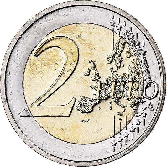 DEUTSCHLAND - BUNDESREPUBLIK, 
  
  2 euro, 
  
  Koloriert