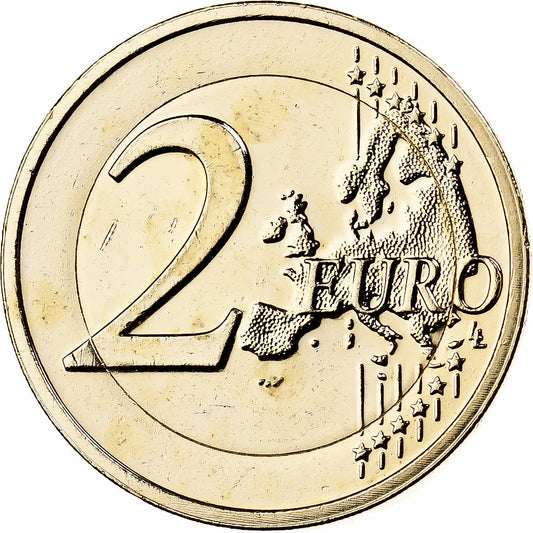 Lettland, 
  
  2 euro, 
  
  Fantasieprägung .Dorée