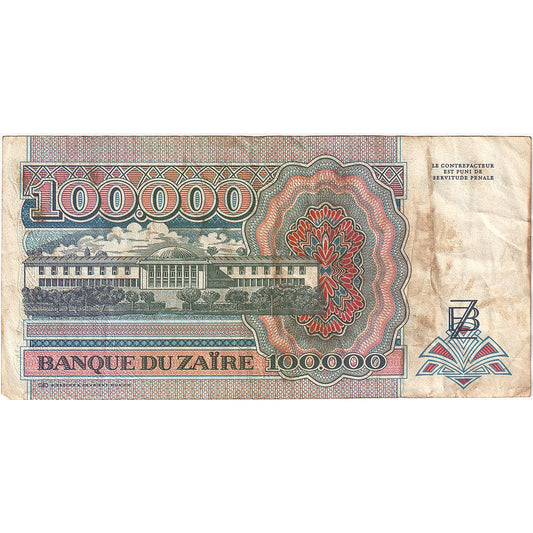 Zair, 
  
  100, 
  
  000 Zairów