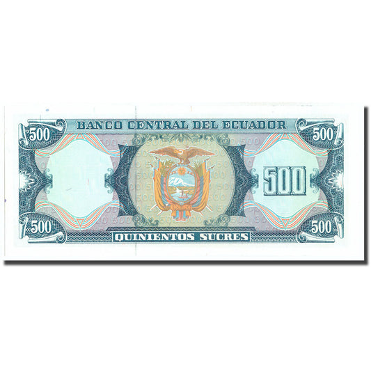 Banknot, 
  
  Ekwador, 
  
  500 sukrów