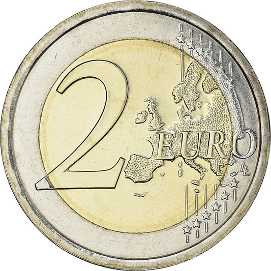 włoski, 
  
  2 euro, 
  
  70. Jahrestag der italienischen Verfassung