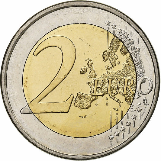 Finlandia, 
  
  2 euro, 
  
  Europäische Währungsunion