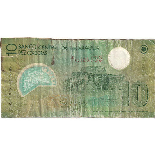 Banknot, 
  
  Nikaragua, 
  
  10 Kordoba