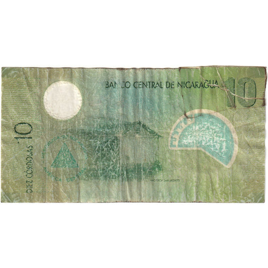 Banknot, 
  
  Nikaragua, 
  
  10 Kordoba