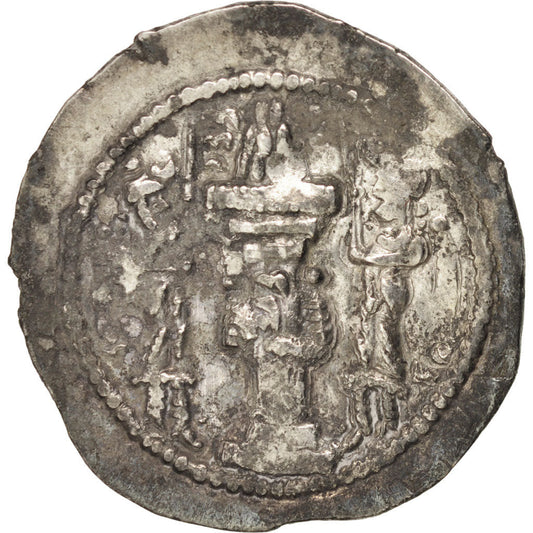 Moneta, 
  
  Sasanidów (II wiek p.n.e. - VII wiek p.n.e.), 
  
  Jazgard I (399-420)