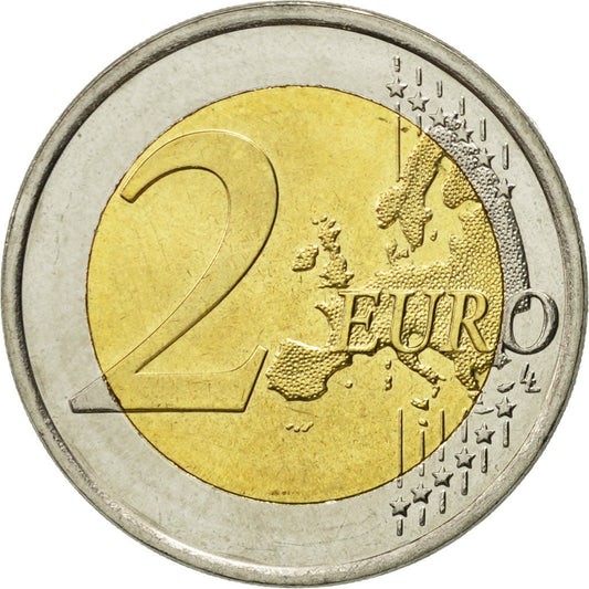 Finlandia, 
  
  2 euro, 
  
  Europäischer Vorhang