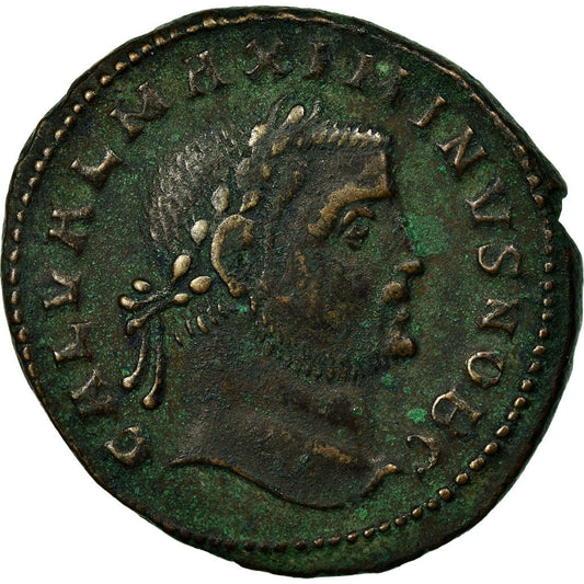 Moneta, 
  
  Maksymin II, 
  
  Follis
