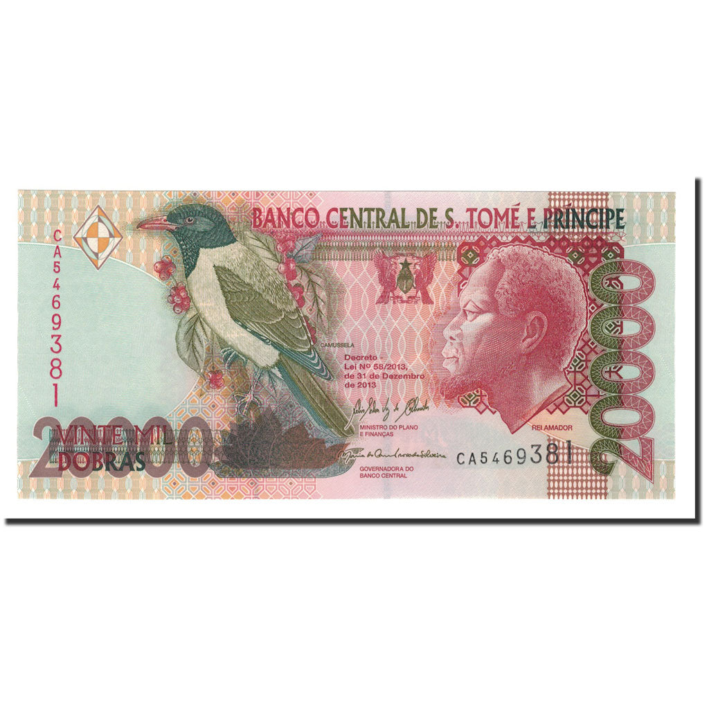 Banknot, 
  
  Święty Tomaszu i Książę, 
  
  20