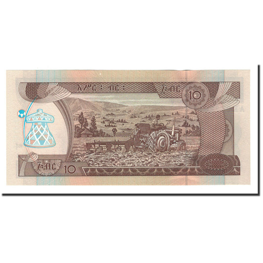 Banknot, 
  
  Etiopia, 
  
  10 Birr