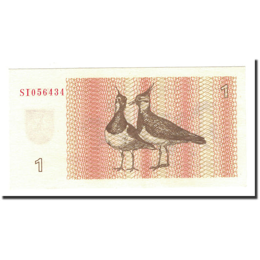 Banknot, 
  
  Litwa, 
  
  1 (Talony)