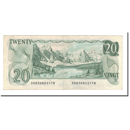 Banknot, 
  
  Kanada, 
  
  20 dolarów