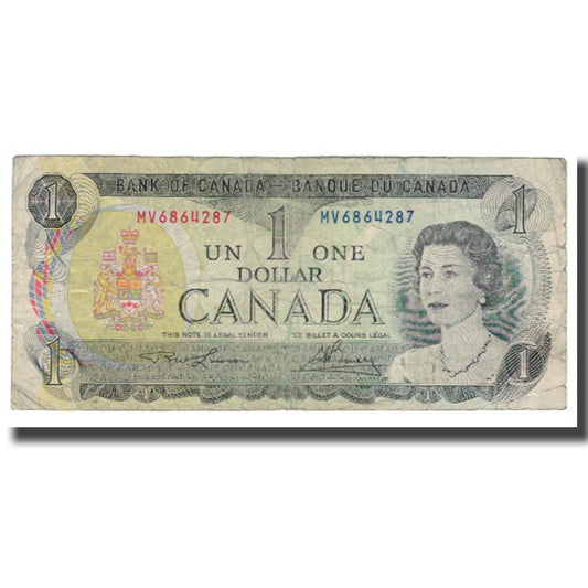 Banknot, 
  
  Kanada, 
  
  1 dolar